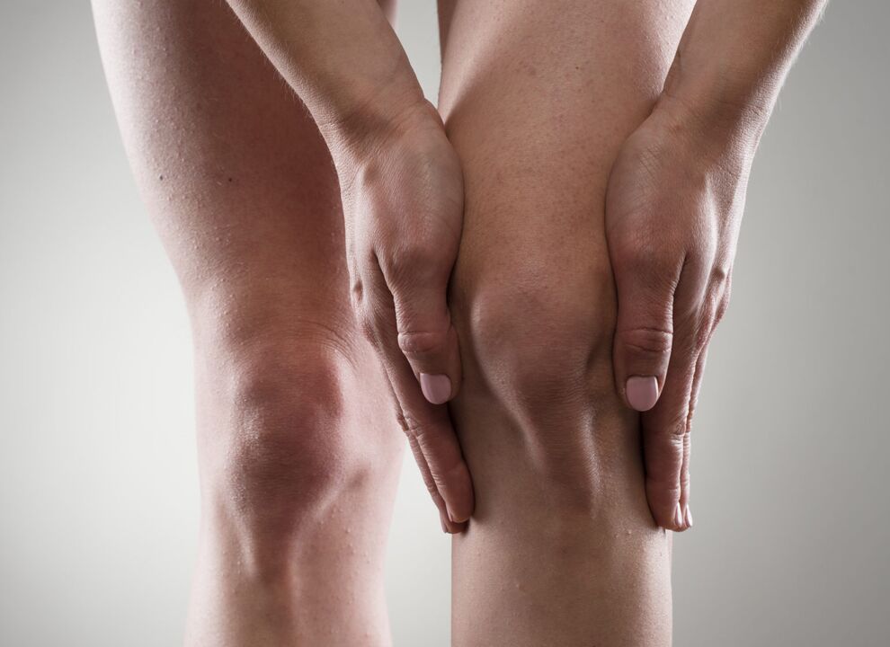 Osteoartrite da articulación do xeonllo, que se manifesta como dor e rixidez